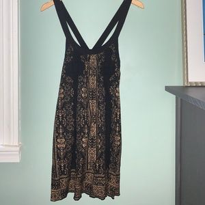 Black and Gold Dress